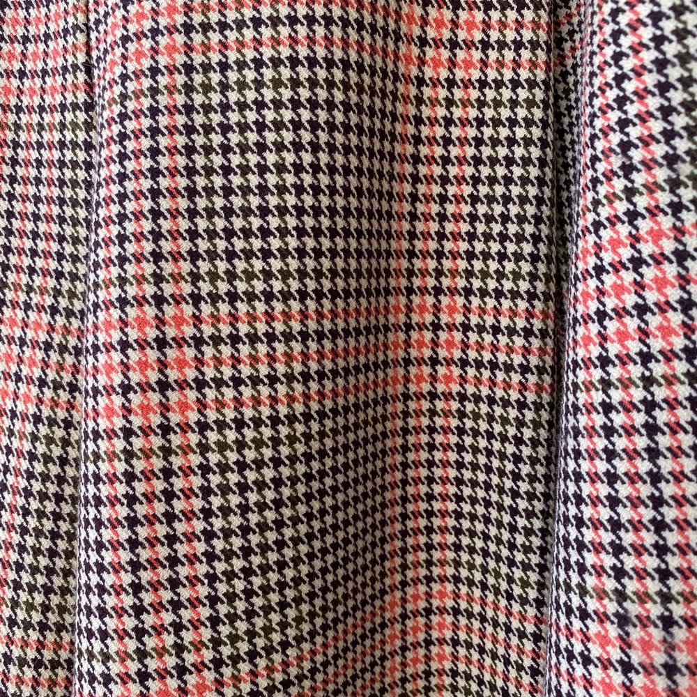 River Island Cropped Checked Polyester-Blend Twil… - image 5